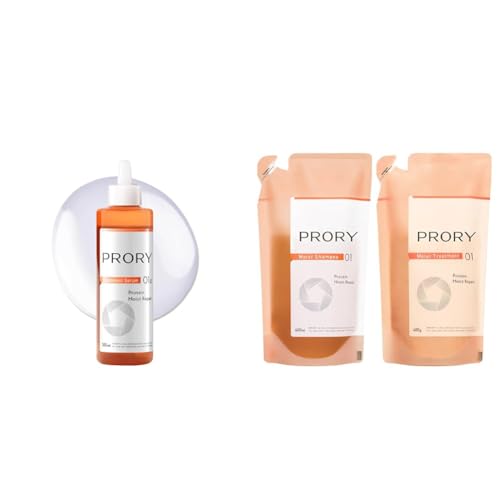 PRORY モイストリペア3点セット シャンプー・ トリートメント・セラム Amazon.co.jp: PRORY プロリー モイストリペア シャンプー